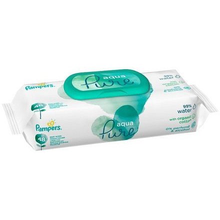 Pampers ubrousky Aqua Pure 48ks