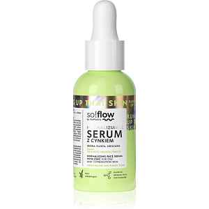 so!flow Normalizing Face Serum With Zinc pleťové sérum se zinkem 30 ml