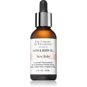 The Library of Fragrance New Baby tělový olej do koupele unisex 60 ml
