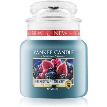 Yankee Candle Mulberry & Fig vonná svíčka Classic střední 411 g