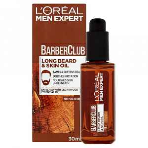Loréal Paris Barber Club Výživný olej na dlouhé vousy a pleť 30 ml