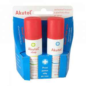 AKUTOL spray + Akutol STOP spray DUOPACK 2x60 ml