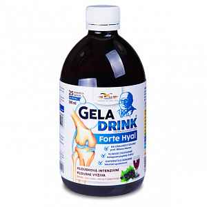 Geladrink FORTE HYAL biosol černý rybíz 500 ml