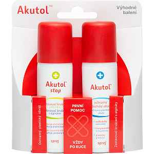 AKUTOL spray + Akutol STOP spray DUOPACK 2x60 ml