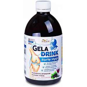 Geladrink FORTE HYAL biosol černý rybíz 500 ml