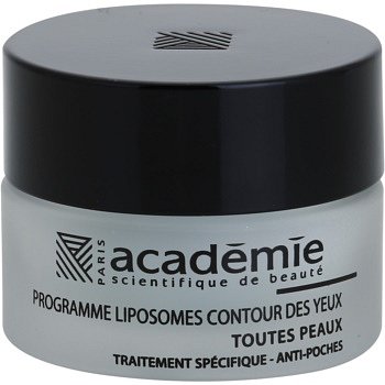 Academie All Skin Types vyhlazující oční gel proti otokům  15 ml