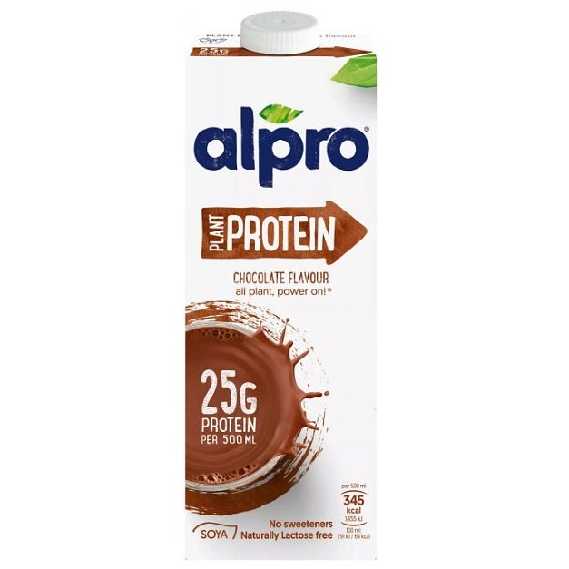 Alpro High Protein sójový nápoj s čokoládovou příchutí 1 l