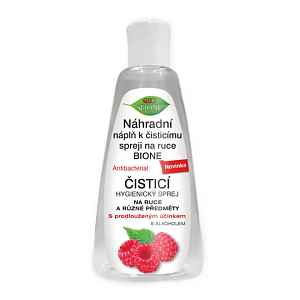 Bio Bione Náhradní náplň k čisticímu spreji na ruce Malina 155 ml
