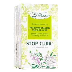 Dr.Popov Čaj Stop cukr 20x1.5g