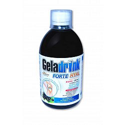 Geladrink FORTE HYAL biosol černý rybíz 500 ml