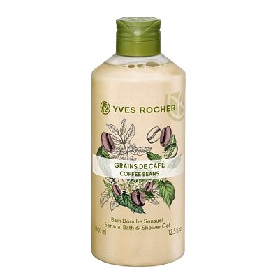 Yves Rocher Sprchový gel Zrnka kávy 400ml