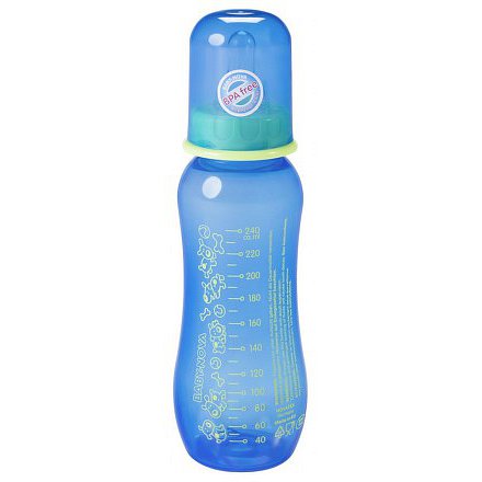 BABY NOVA Lahev plast s potiskem 240ml 42105