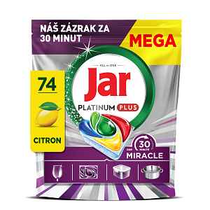 Jar Our 30 Minute Miracle Platinum Plus kapsle do myčky 74 ks