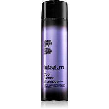 label.m Cool Blonde šampon pro blond vlasy neutralizující žluté tóny 250 ml