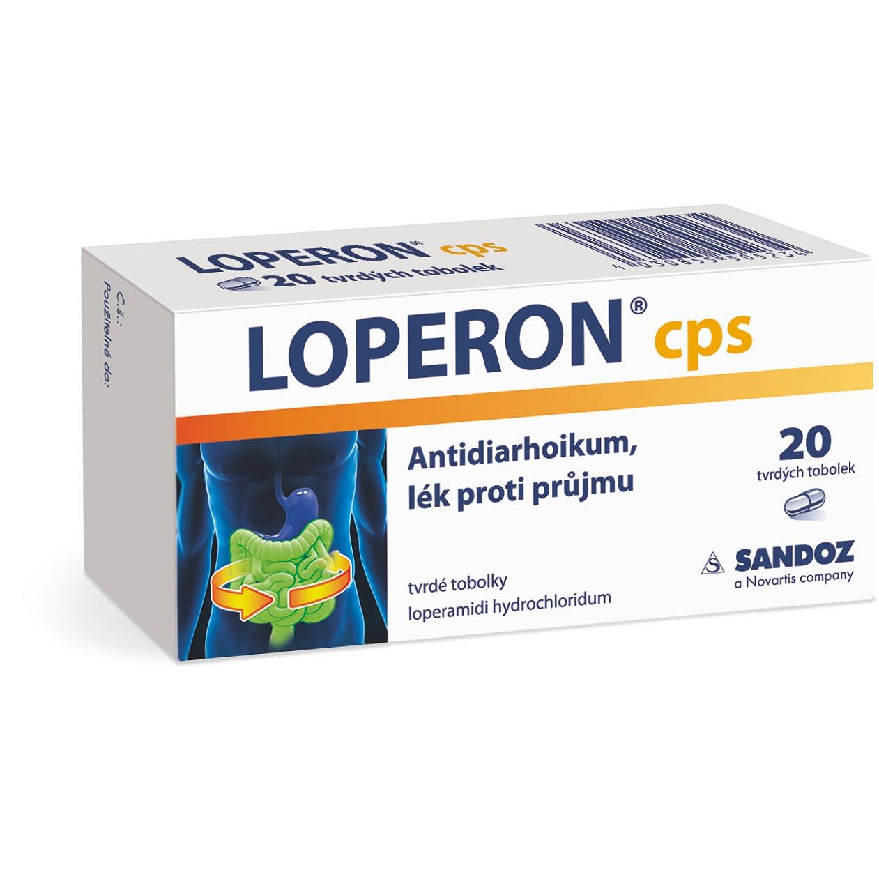Loperon cps 20 tvrdých tobolek