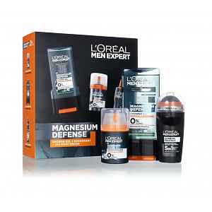 Loréal Paris Men Expert Magnesium Defense dárková sada pro muže 3 ks