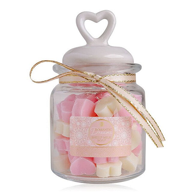 Mini mýdla s ovčím mlékem Romantic Dreams (Sheep Milk Soap) 130 g