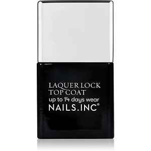 Nails Inc. 45 Second Lacquer Lock vrchní lak na nehty 14 ml