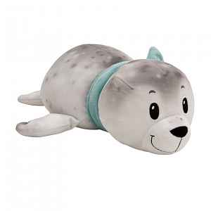 Nici Plyš Tuleň Bente 24cm, ležící GREEN