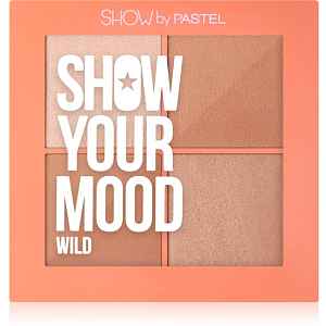 Pastel Show Your Mood paleta tvářenek odstín Wild 4x4.3 g