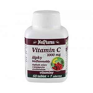 MedPharma Vitamín C 1000 mg s šípky tablety 67 prod.úč.