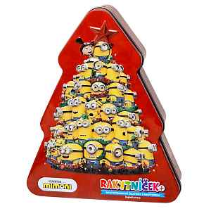 Rakytníček Multivitaminové želatinky Mimoni stromeček Vánoce 50 ks