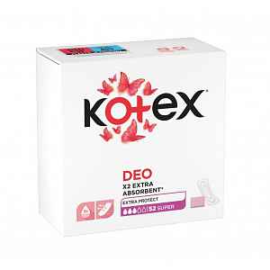 Kotex Liners Super Deo slipové vložky 52 ks