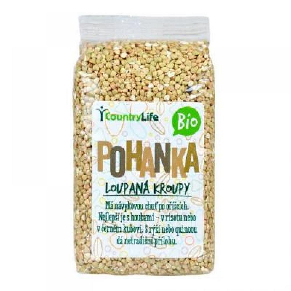 COUNTRY LIFE Pohanka loupaná kroupy BIO 500 g