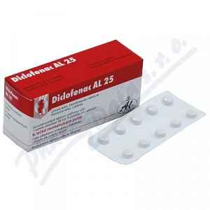 Diclofenac AL 25 tablety 50 x 25mg