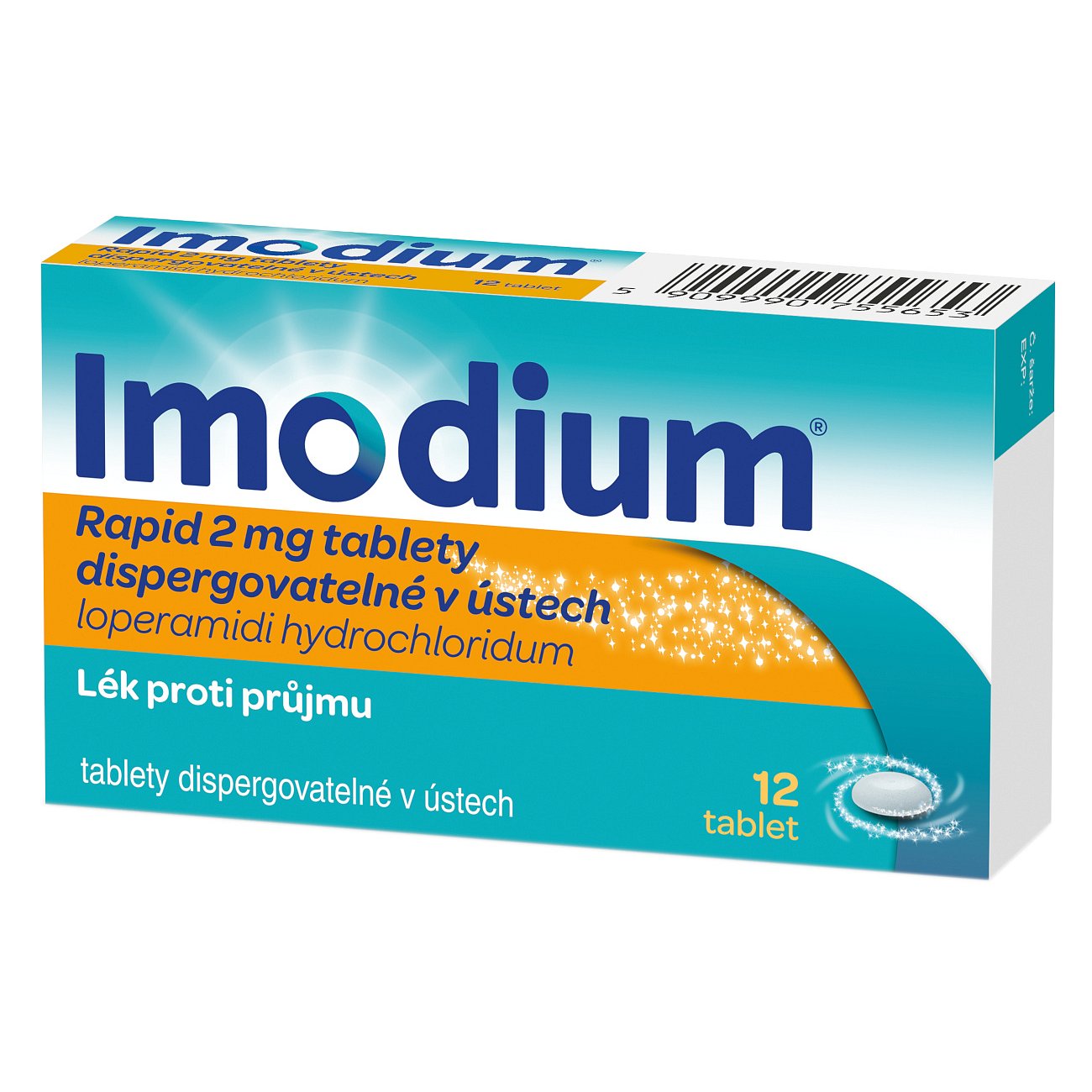 Imodium Rapid 2mg 12 tablet