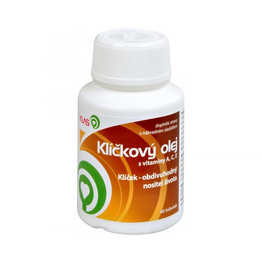Klíčkový olej s vitaminy A, C, E cps.60