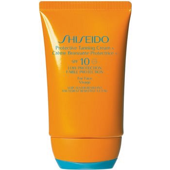 Shiseido Sun Care Protective Tanning Cream opalovací krém na obličej SPF 10  50 ml