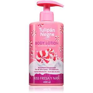 Tulipán Negro Fresa tělové mléko 400 ml
