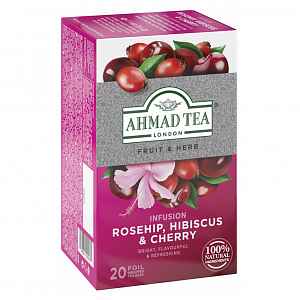 AHMAD TEA Šípek a třešeň 20x2 g