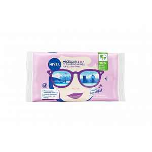 Nivea Micelární čistící pleťové ubrousky 3v1 pro všechny typy pleti 25 ks