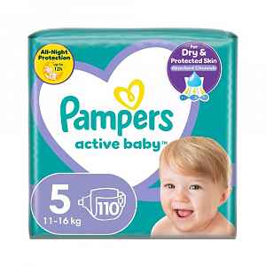 Pampers Active Baby Mega Pack S5 110ks