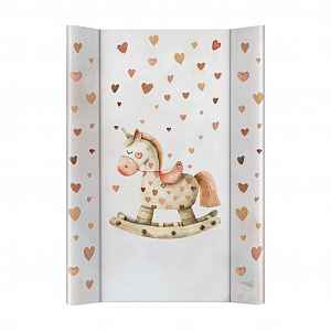 Ceba Podložka přebalovací 2-hranná s pevnou deskou (50x70) Ultra Light Rocking Horse