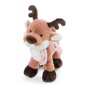 Nici Plyšový Sob Jonte 34cm,  GREEN