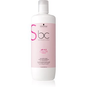 Schwarzkopf Professional pH 4,5 BC Bonacure Color Freeze micelární šampon bez obsahu sulfátů 1000 ml