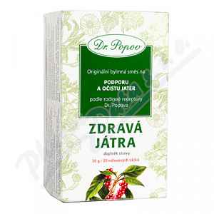 Dr.popov čaj Zdravá Játra 20x1.5g