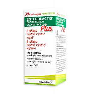 ENTEROLACTIS® Plus probiotika 30 kapslí