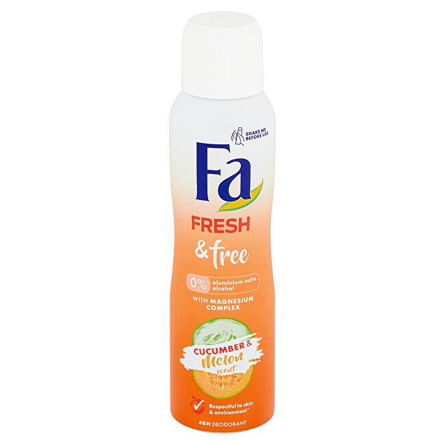 Fa Deodorant Fresh & Free Cucumber & Melon 150 ml