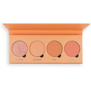 Makeup Obsession Isn't It Peachy paleta tvářenek 4 x 2,50 g