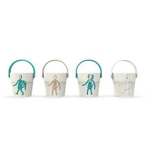 Matchstick Monkey Endless Bathtime Fun Bucket Set hračka do vody 1 ks