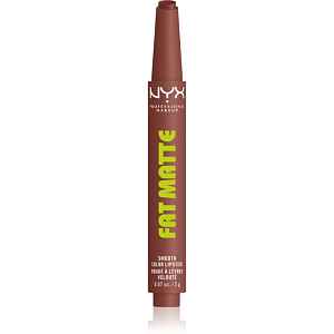NYX Professional Makeup Fat Matte balzám na rty s matujícím efektem Toasty Taupe 2 g