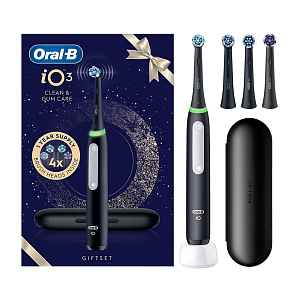 ORAL-B Elektrický zubní kartáček iO3 + 4 náhradní hlavice + pouzdro