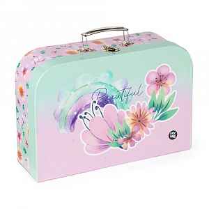 Oxybag Kufřík lamino 34 cm - Flowers