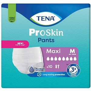 TENA Proskin Pants Maxi M Inkontinenční kalhotky 10ks