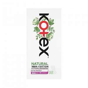 Kotex Liners NATURAL Normal+ slipové vložky 36 ks