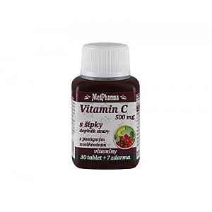 MedPharma Vitamín C 500 mg s šípky tablety 37 prod.úč.